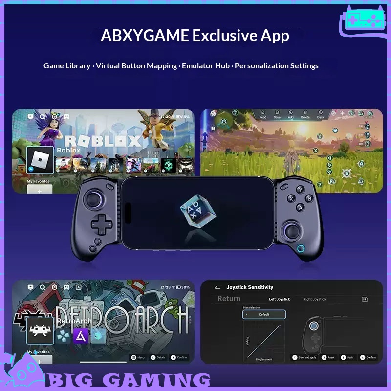 Android Gaming Emulator Pc - وحدة تحكم ألعاب Abxylute S8 Lite