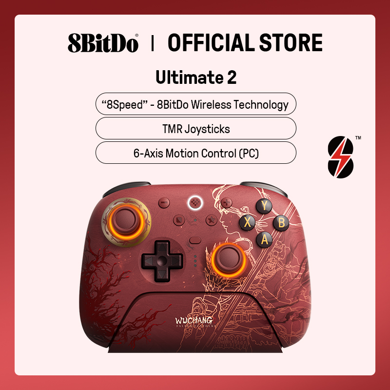 Pc Gaming Second - وحدة تحكم الألعاب اللاسلكية 8BitDo Ultimate