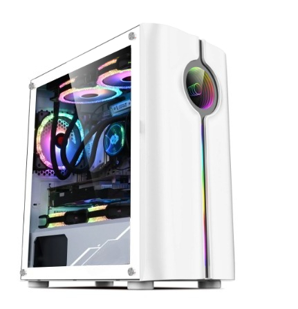 Pc Gaming Cafe - علبة كمبيوتر للألعاب من نوع ATX