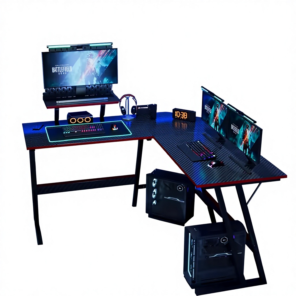 Pc Gaming Cafe - أثاث مكتبي مخصص، طاولات كمبيوتر رخيصة،