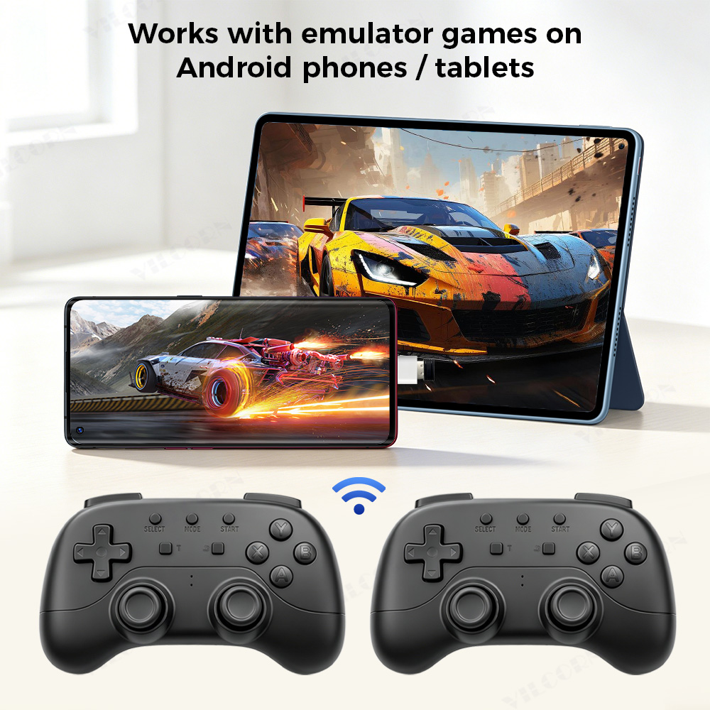 وحدة تحكم لاسلكية VILCORN Budg - مراجعة Android Gaming Emulator Pc وسعره