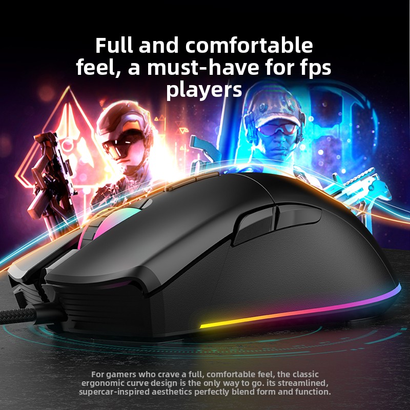 ماوس ألعاب سلكي لمقاهي الإنترن - مراجعة Pc Gaming Cafe وسعره