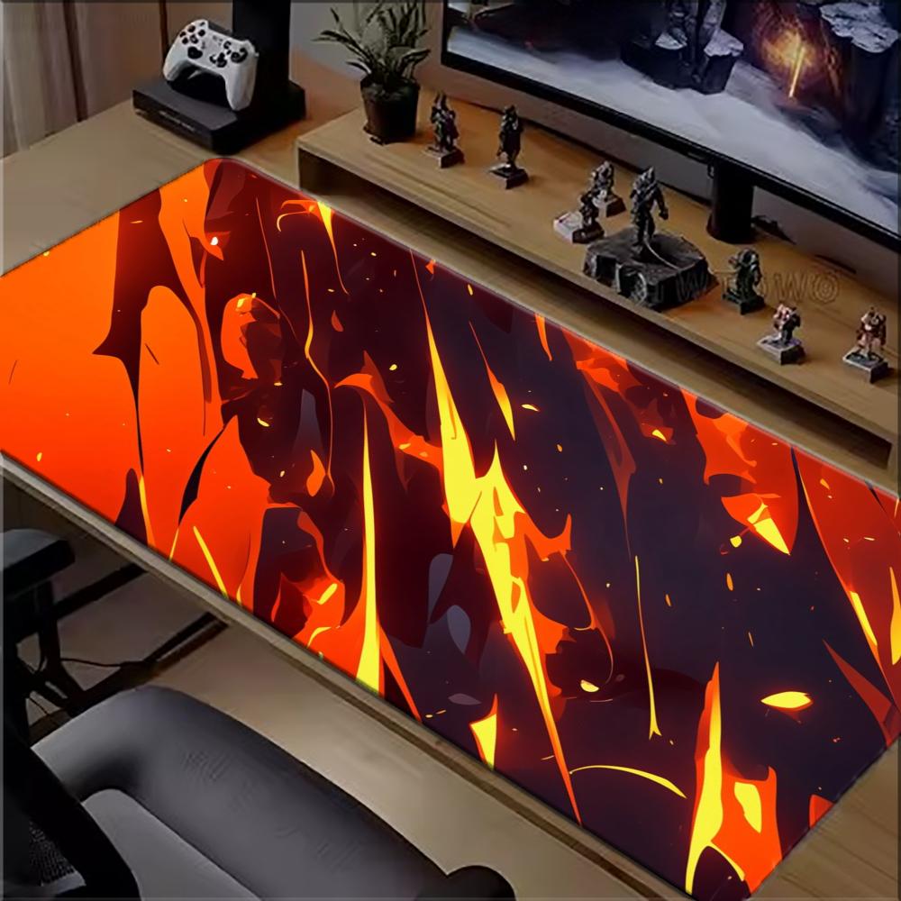بساط ماوس كبير للألعاب بتصميم  - مراجعة Pc Gaming Orange وسعره