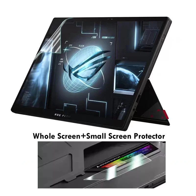 شاشة كاملة مضادة للوهج + واقي  - مراجعة Pc Gaming Asus وسعره