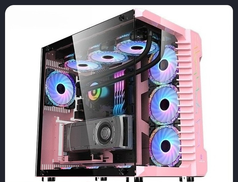 هيكل كمبيوتر بلوحة جانبية من ا - مراجعة Pc Gaming Cafe وسعره