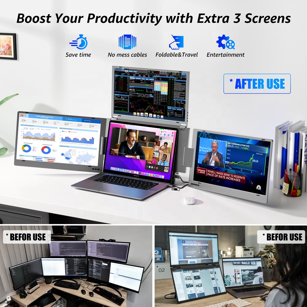 شاشة موسع للكمبيوتر المحمول بش - مراجعة Pc Gaming Portable وسعره