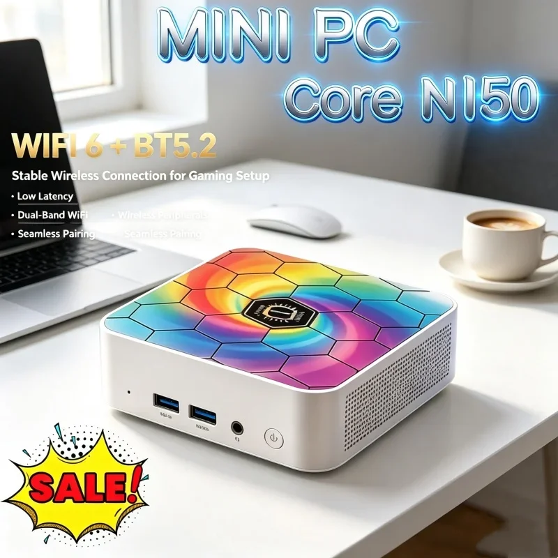جهاز كمبيوتر صغير إنتل N150 وي - مراجعة Pc Gaming Cafe وسعره
