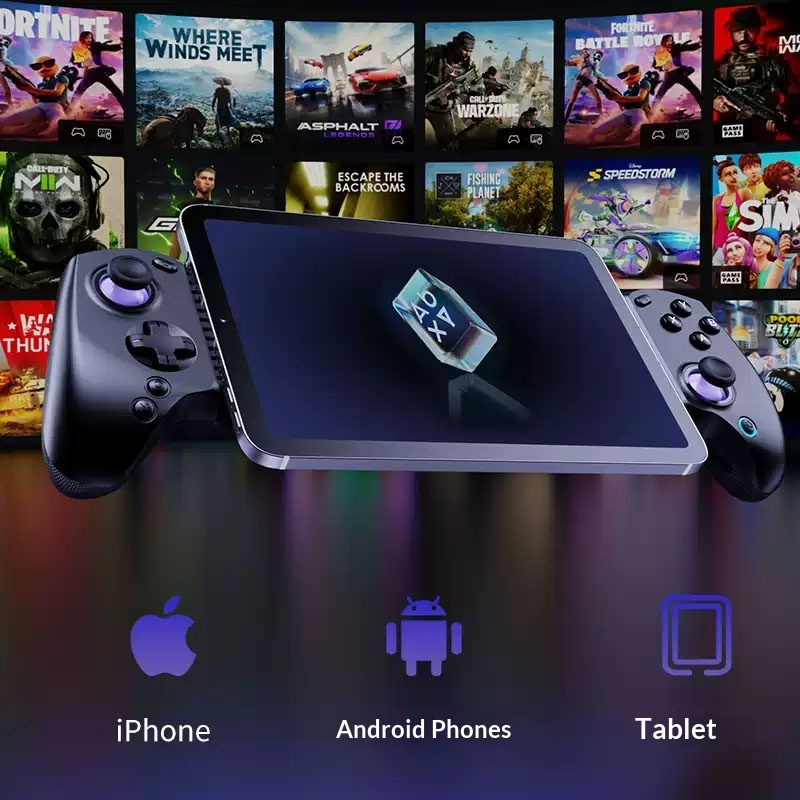 وحدة تحكم ألعاب Abxylute S8 Li - مراجعة Android Gaming Emulator Pc وسعره