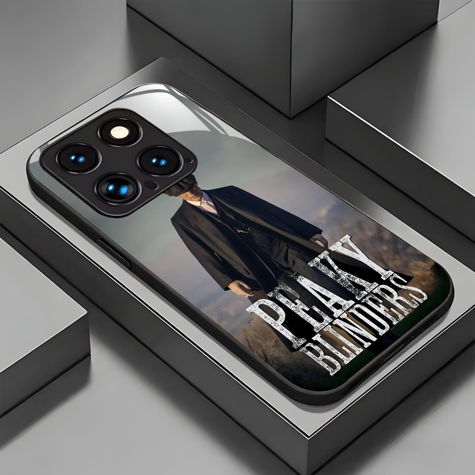 غطاء هاتف توماس شيلبي بيكي بلا - مراجعة Pc Case Tempered Glass وسعره