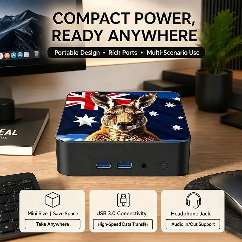 كمبيوتر صغير جديد وقوي بمعالج  - مراجعة Pc Gaming Portable وسعره