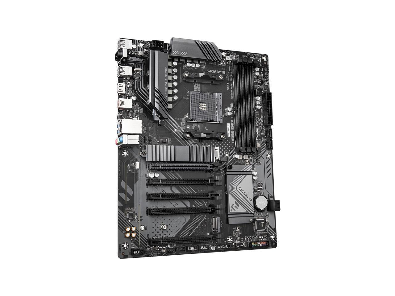 لوحة أم GIGABYTE B550 EAGLE WI - مراجعة Amd Cpu Ryzen 5 وسعره