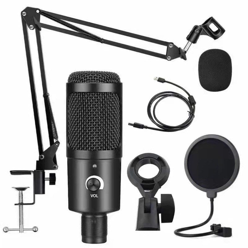 ميكروفون تسجيل بمكثف USB مع حا - مراجعة Pc Gaming Youtuber وسعره