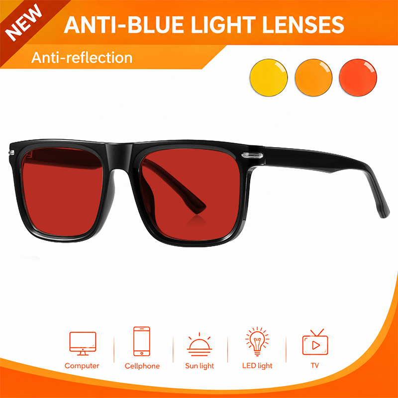 نظارات مضادة للضوء الأزرق بثلا - مراجعة Pc Gaming Orange وسعره