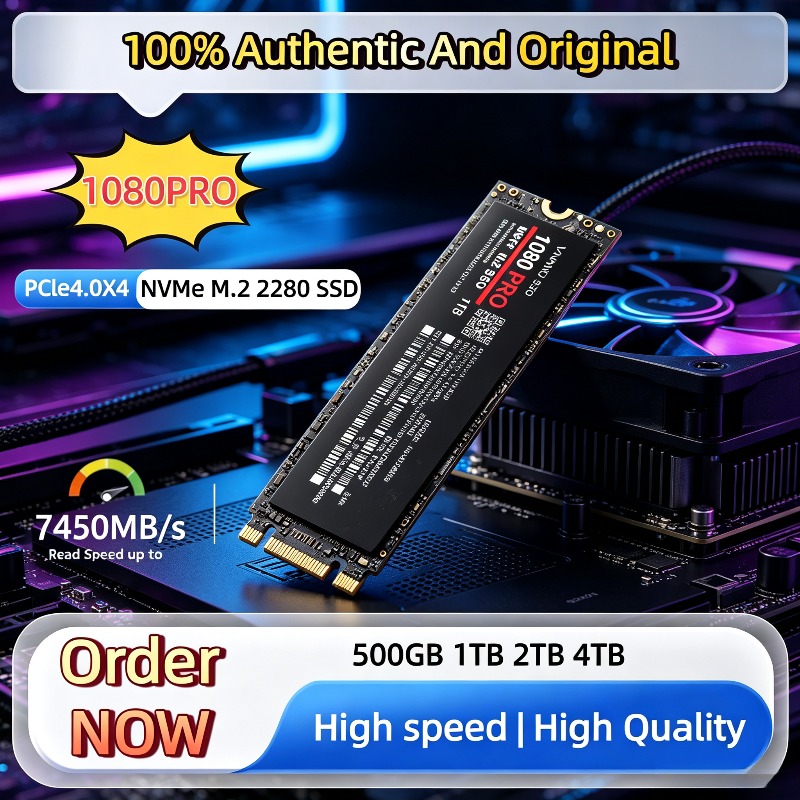 قرص SSD أصلي 100% من نوع 1080P - مراجعة Pc Gaming Second وسعره