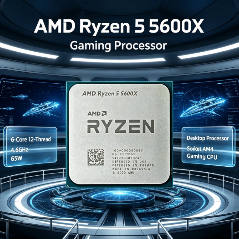 معالج AMD R7... Ryzen 5 5600X  - مراجعة Amd Cpu Ryzen 5 وسعره
