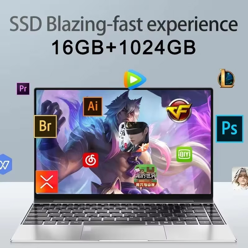 كمبيوتر محمول قوي مقاس 15.6 بو - مراجعة Pc Gaming New وسعره