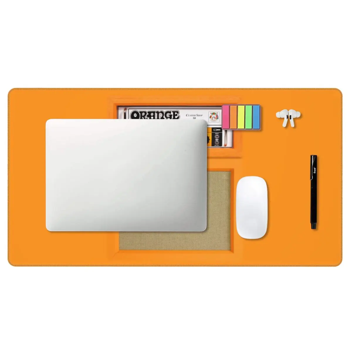 لوحة ماوس كبيرة باللون البرتقا - مراجعة Pc Gaming Orange وسعره