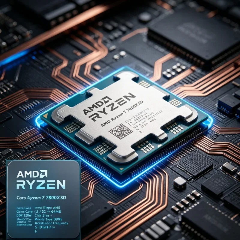 معالج AMD Ryzen 7 7800X3D للأل - مراجعة Pc Gaming Cpu وسعره