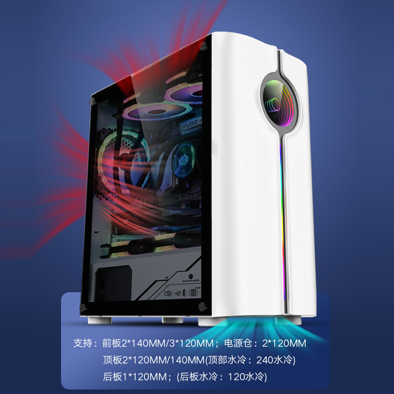 علبة كمبيوتر للألعاب من نوع AT - مراجعة Pc Gaming Cafe وسعره
