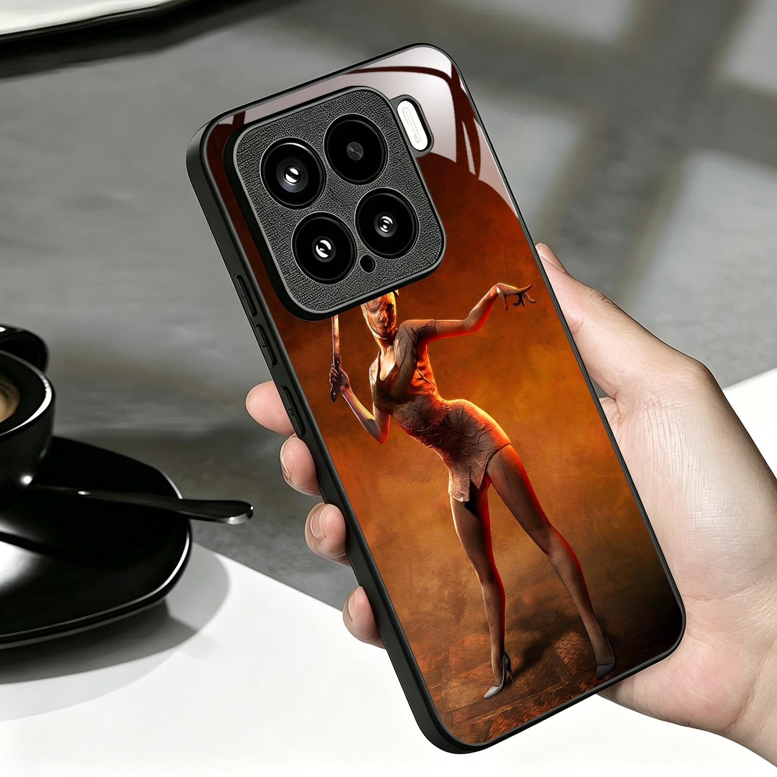 غطاء هاتف سايلنت هيل لهواتف شا - مراجعة Pc Case Tempered Glass وسعره
