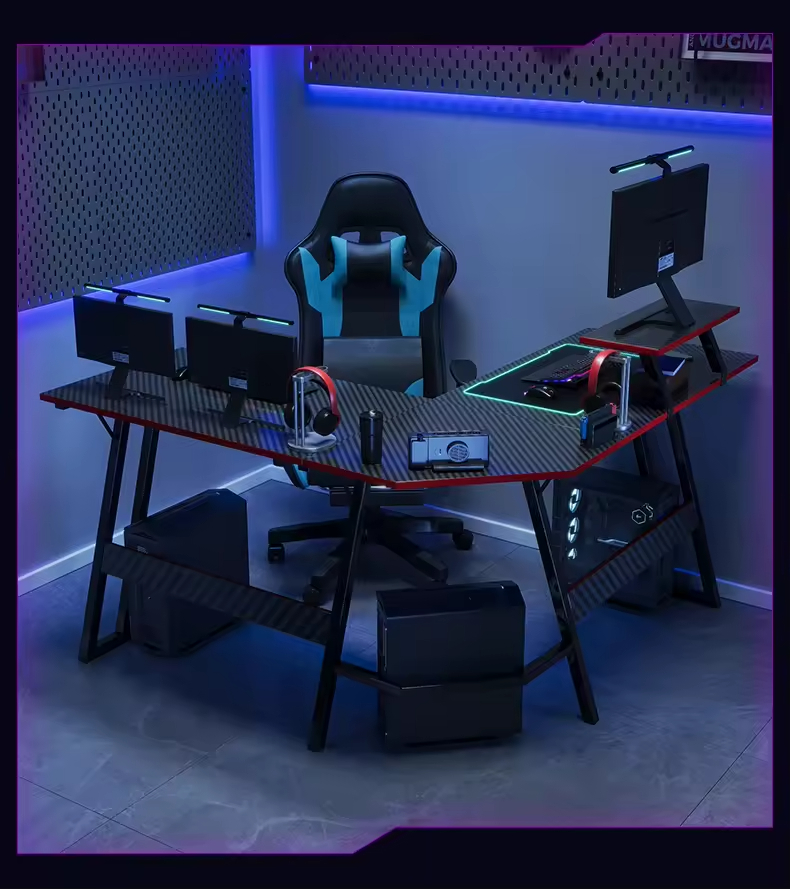 أثاث مكتبي مخصص، طاولات كمبيوت - مراجعة Pc Gaming Cafe وسعره