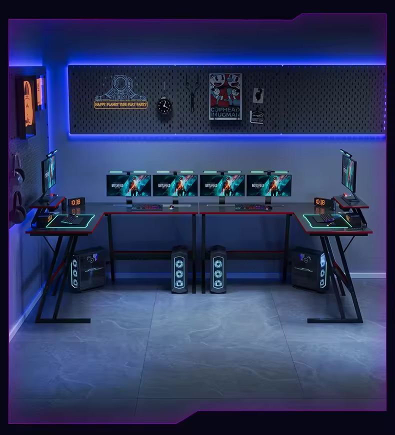أثاث مكتبي مخصص، طاولات كمبيوت - مراجعة Pc Gaming Cafe وسعره