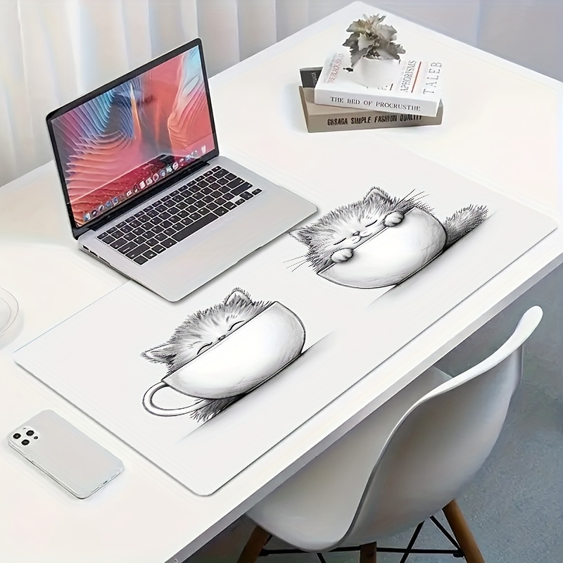 لوحة ماوس للألعاب بتصميم قطين  - مراجعة Pc Gaming Orange وسعره