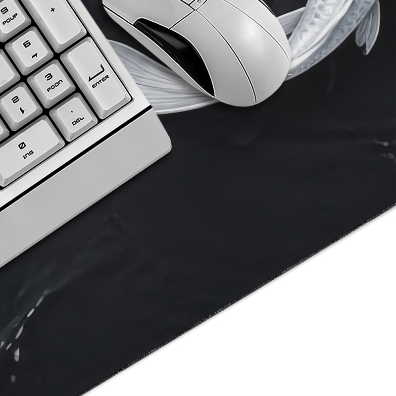 لوحة ماوس كبيرة الحجم بتصميم أ - مراجعة Pc Gaming White وسعره